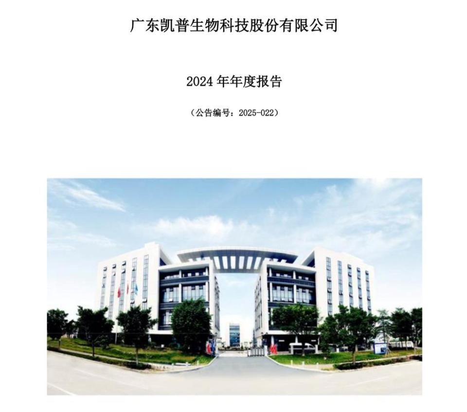 凱普生物2024年業(yè)績巨震 凈利潤暴跌566%，檢測服務(wù)等核心業(yè)務(wù)收入下滑超20%